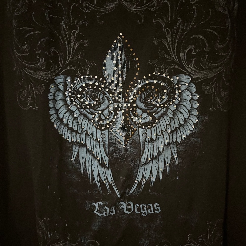 IFSE las vegas y2k print shirt